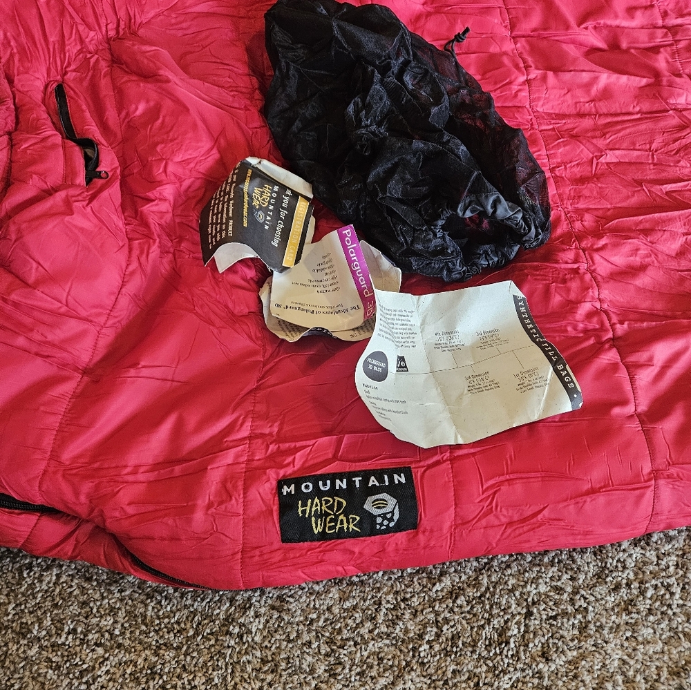 Mountain Hardwear 3rd Dimension. 0 degree Insulated Sleeping Bag